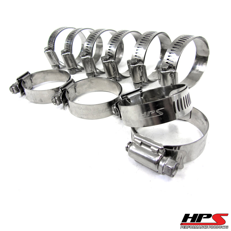 HPS Performance Stainless Steel Worm Gear Liner Clamp