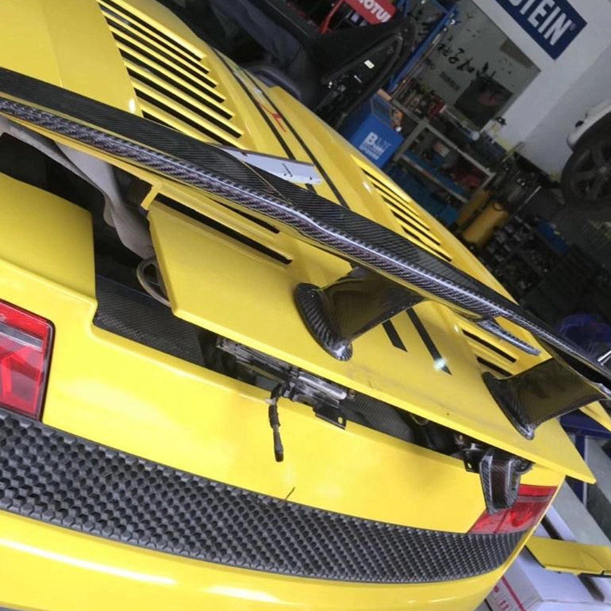 STRATEC SYSTEMS SRATEC Carbon Fiber Rear Spoiler Wing for Lamborghini Gallardo LP540 LP550 LP560...