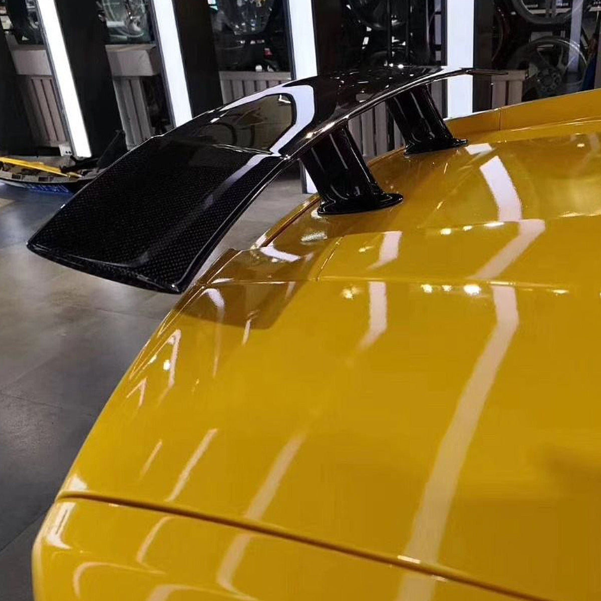STRATEC SYSTEMS SRATEC Carbon Fiber Rear Spoiler Wing for Lamborghini Gallardo LP540 LP550 LP560...