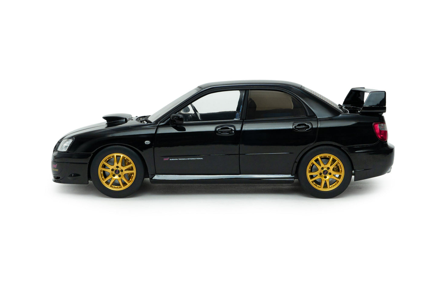 Solido 2004 Subaru WRX STi (GDB) Black 1:18