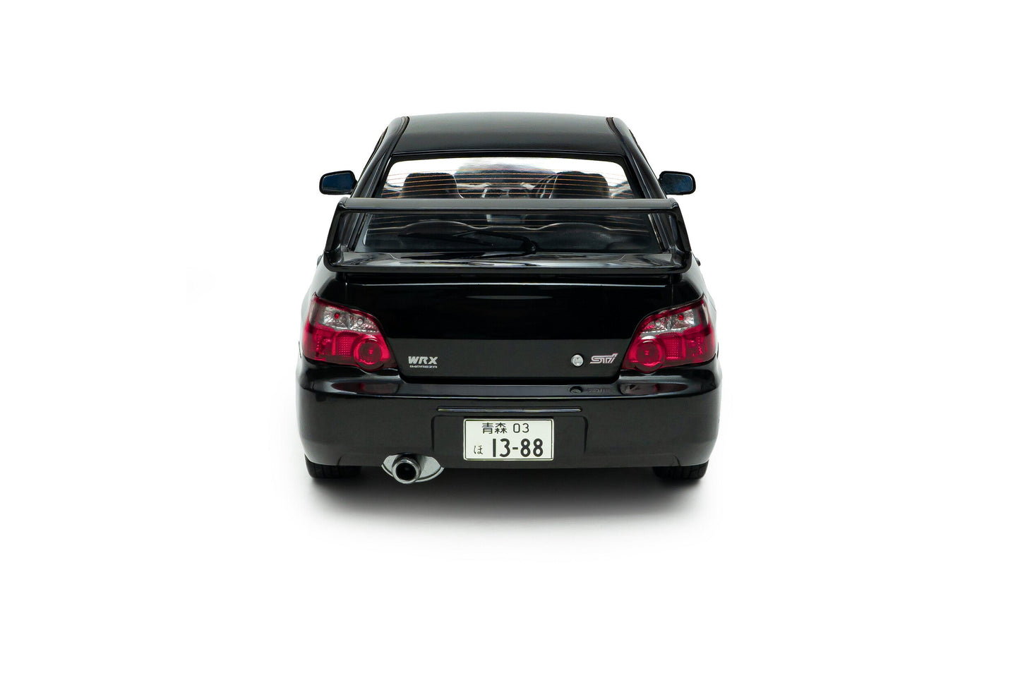 Solido 2004 Subaru WRX STi (GDB) Black 1:18