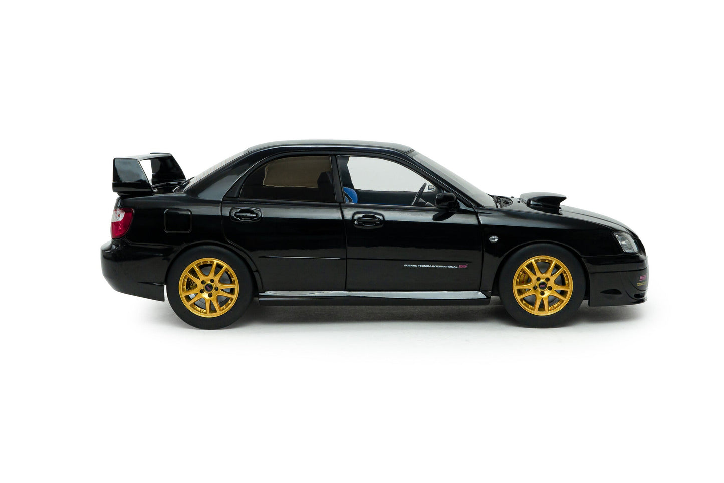 Solido 2004 Subaru WRX STi (GDB) Black 1:18