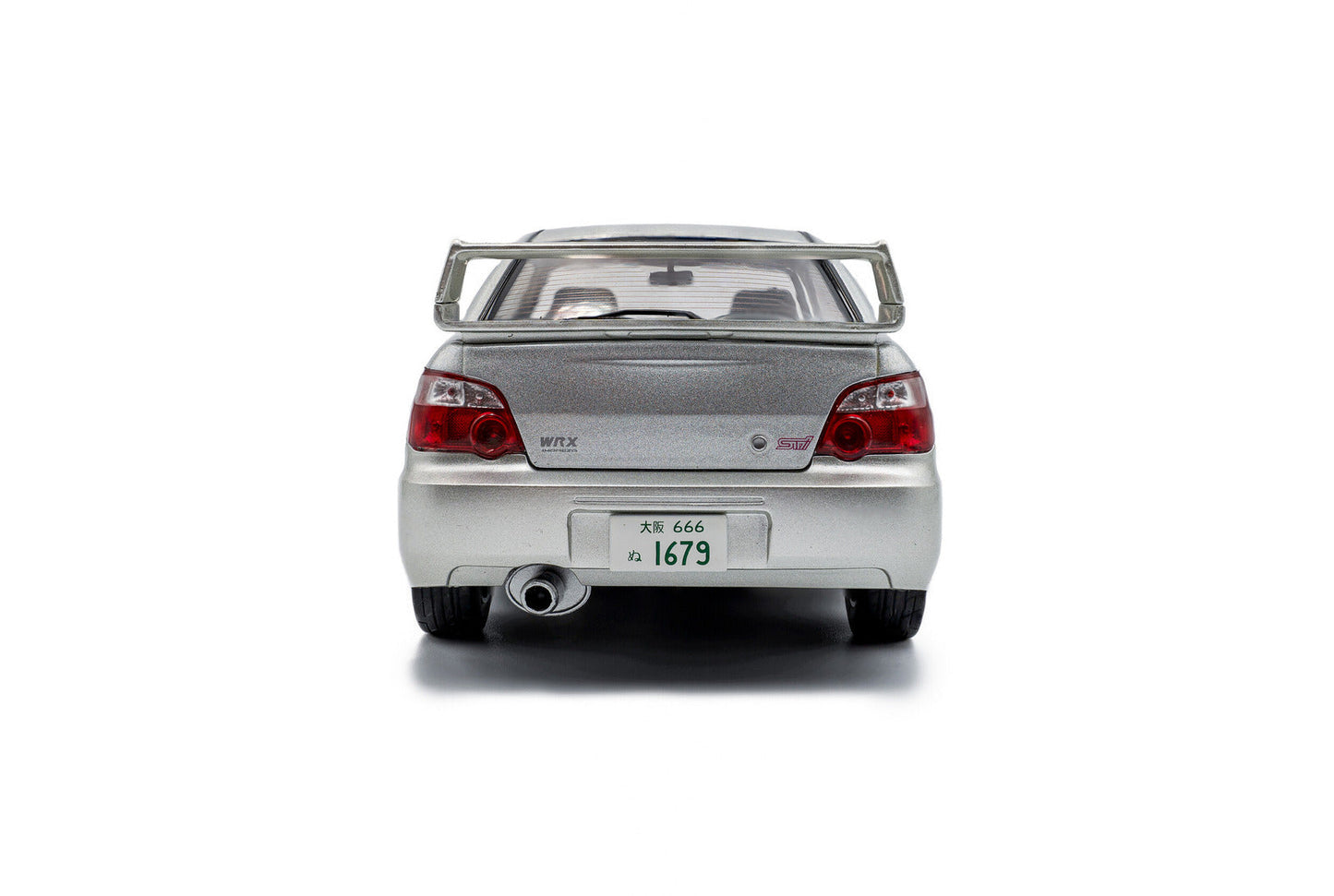 Solido 2003 Subaru WRX STi (GDB) Silver 1:18