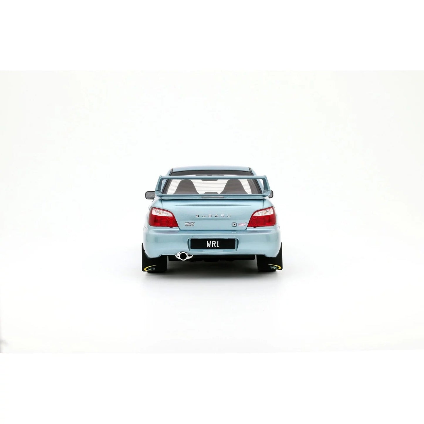 Otto 2003 Subaru Impreza WRX STi WR1 Solberg Edition Ice Blue Metallic 1:18