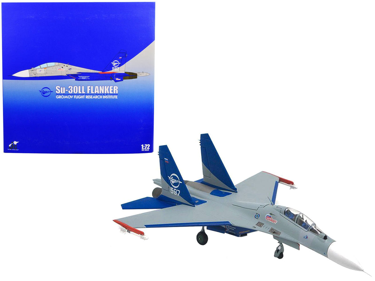 Rapid Vehicles Sukhoi Su-30LL Flanker-C Fighter Aircraft "Gromov Flight Research Institute...