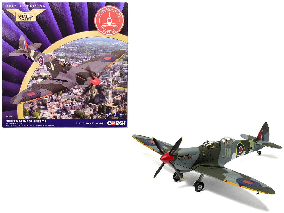 Rapid Vehicles Supermarine Spitfire T.9 Aircraft "PV202 Aerial Collective at Duxford Airfield"...
