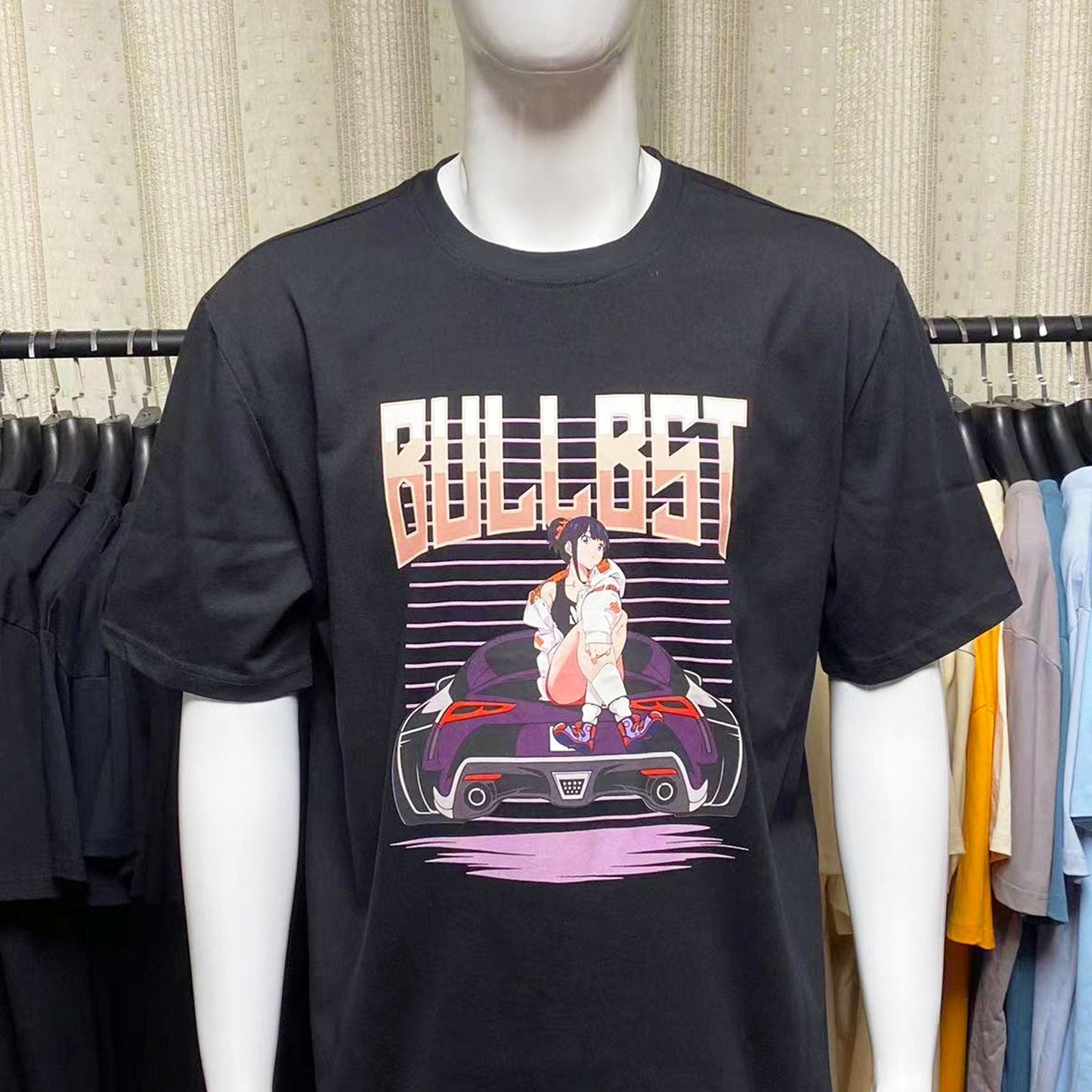 Supra Anime Girl Regular Heavy Cotton Pre Shrunk Shirt