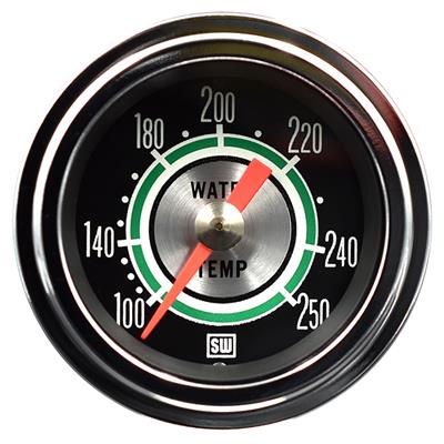 Stewart Warner Custom Deluxe Green Line Analog Gauges - 361AT72