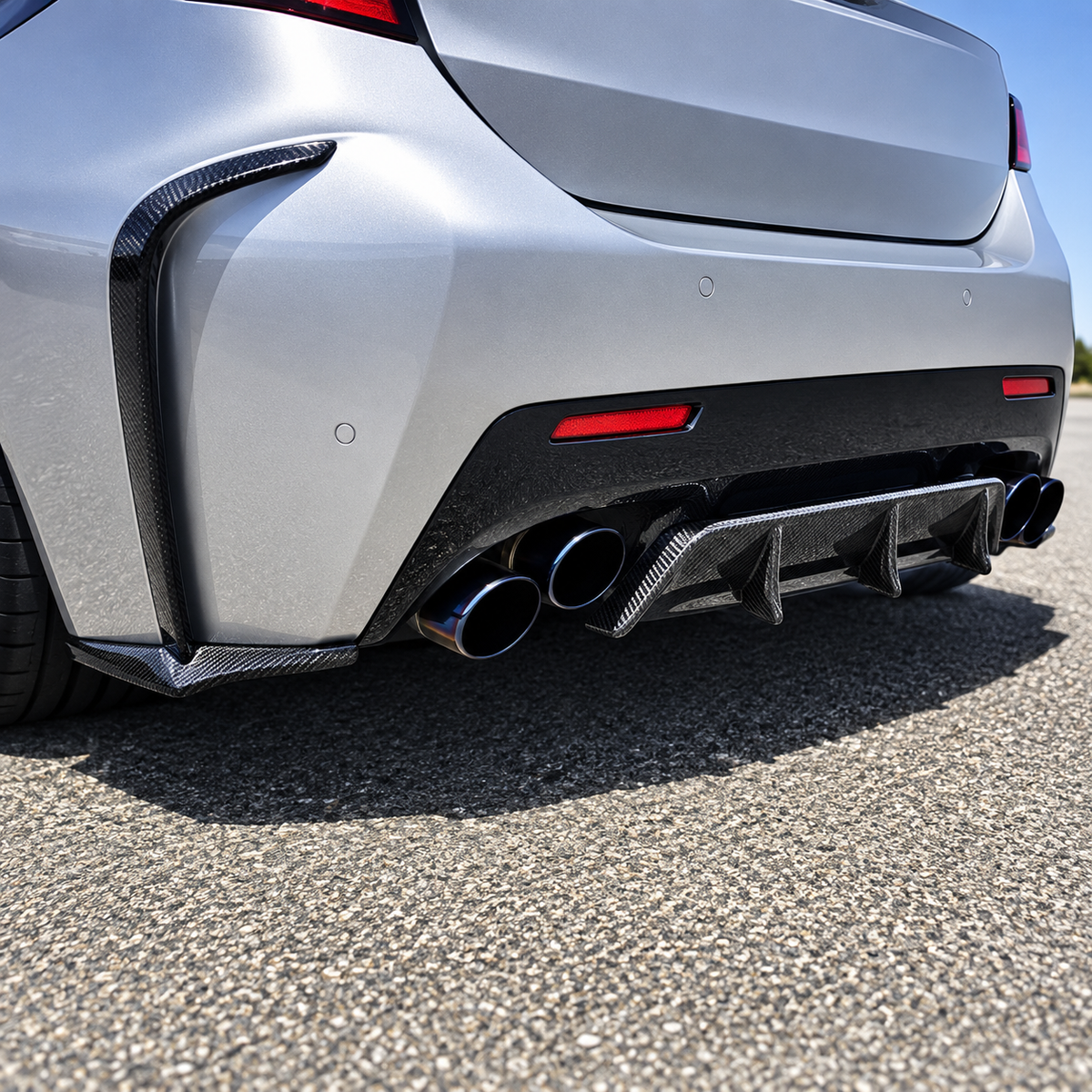 M Style Carbon Fiber Mirror Cap Set for Lexus IS300 IS350 IS500