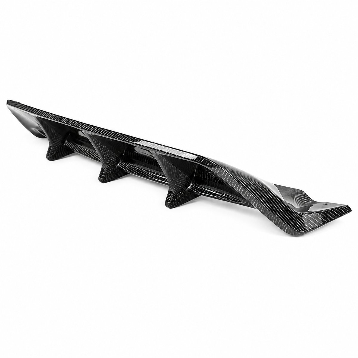 Carbon Fiber Rear Diffuser Extension for Lexus RC F Coupe