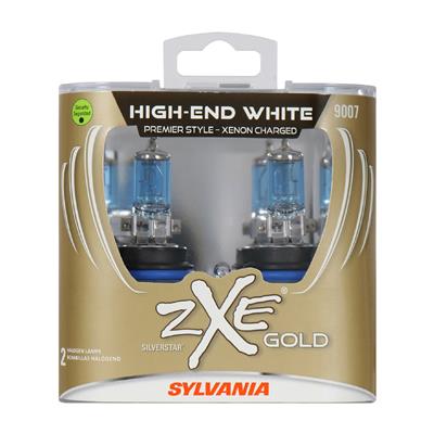 Sylvania Lighting ZXE Gold Halogen Light Bulbs - 9007SZGPB2