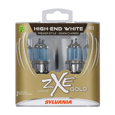 Sylvania Lighting ZXE Gold Halogen Light Bulbs - H13SZGPB2