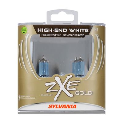 Sylvania Lighting ZXE Gold Halogen Light Bulbs - H7SZGPB2
