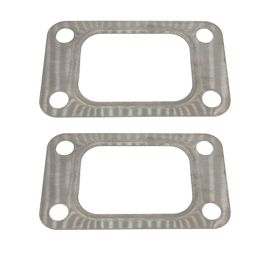 Bull Boost Performance 2 x Pack Garrett T4 Turbo Inlet Flange Gasket 4 Bolt 304 Stainless Steel USA