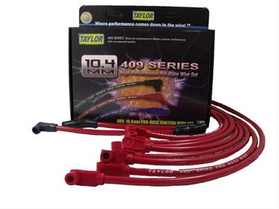 Taylor 409 Pro Race Spiro-Wound 10.4mm Spark Plug Wires - 79204