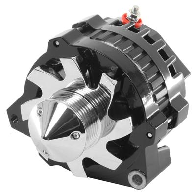 Tuff Stuff Performance Silver Bullet Stealth Black Alternators - 7861CBULL6G