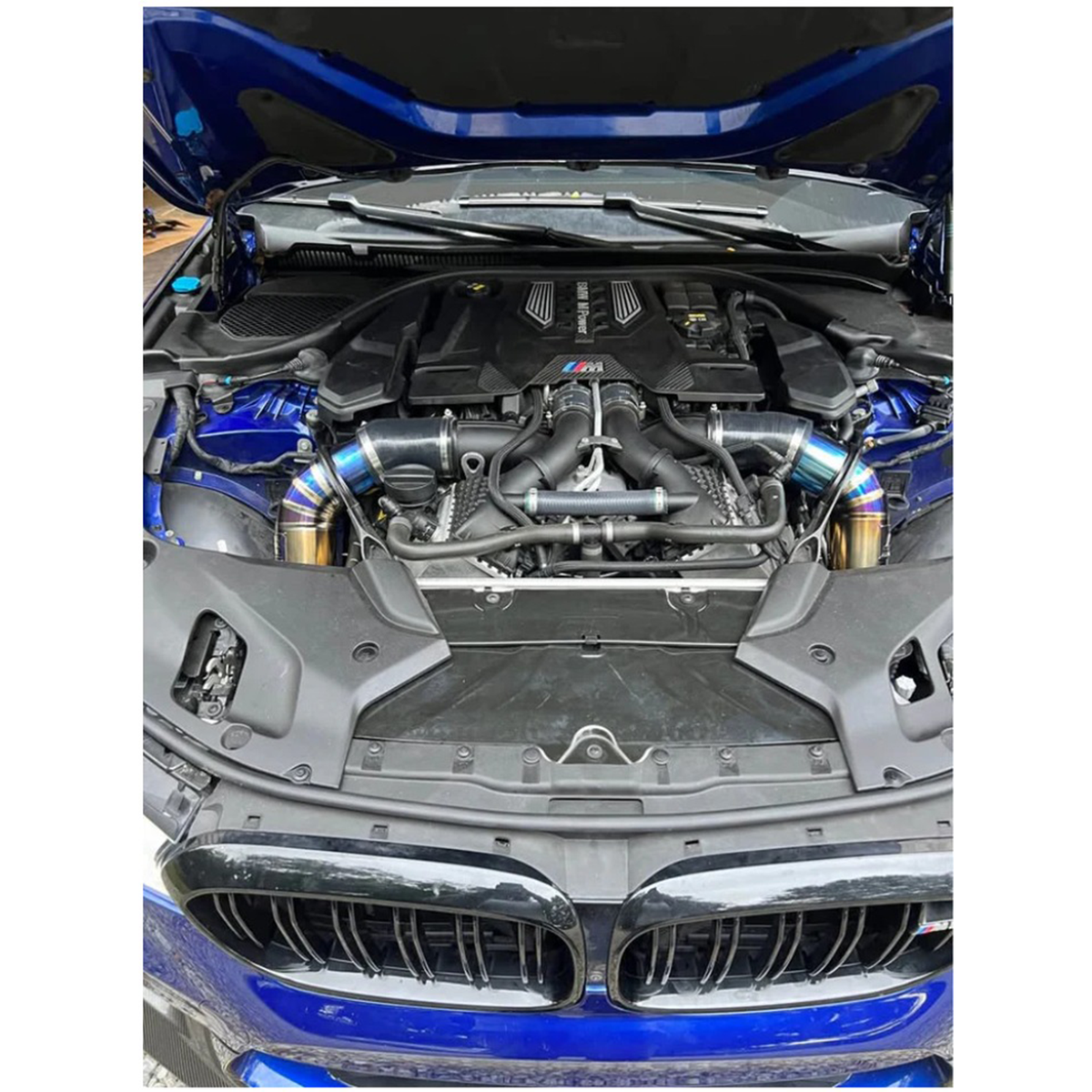 Bull Boost Performance Titanium Front Mount Intake System for BMW F90 M5 F91 F92 F93 M8 G30 5 Series
