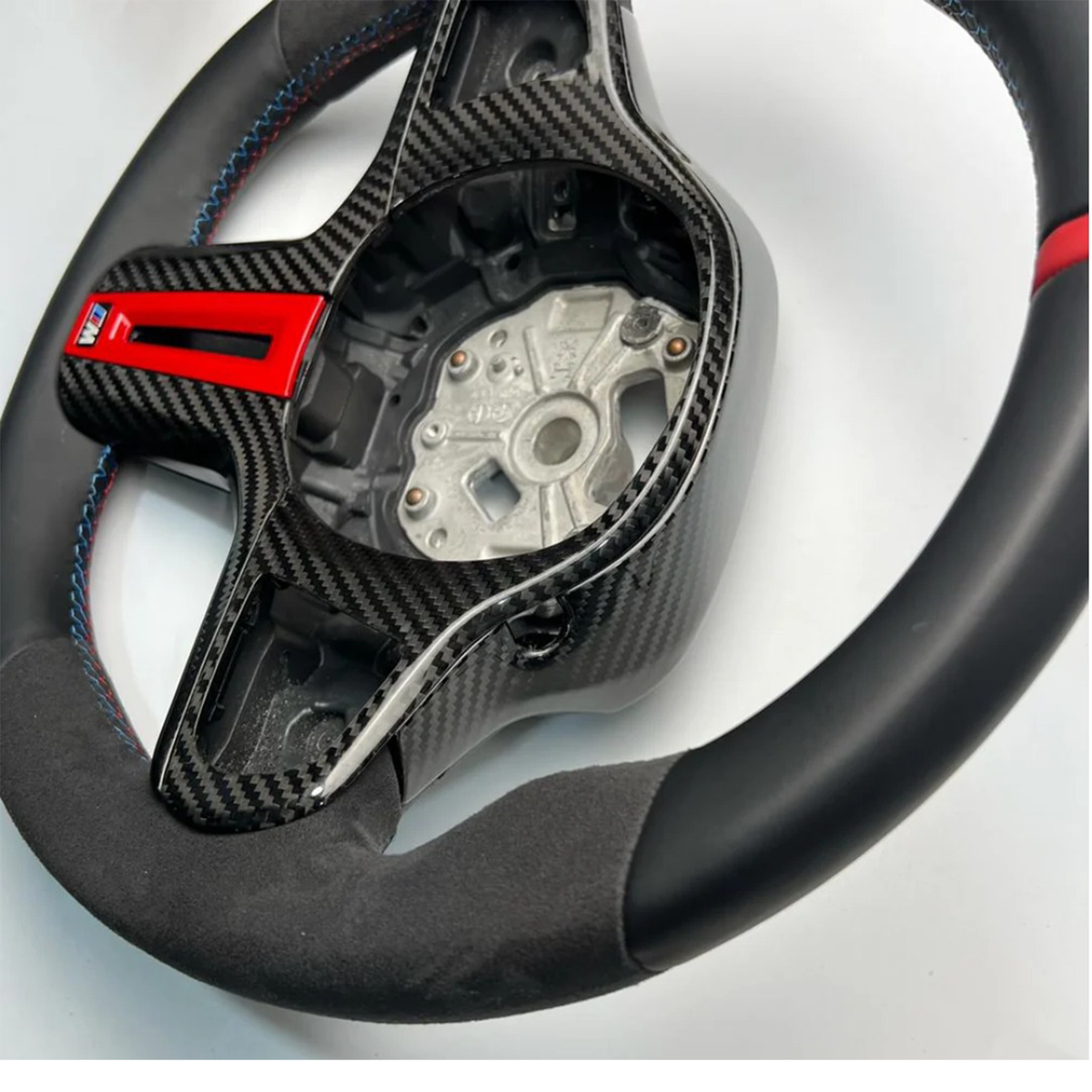 Bull Boost Performance M Performance Style Steering Wheel for BMW G80 M3 G82 M4 - View 2
