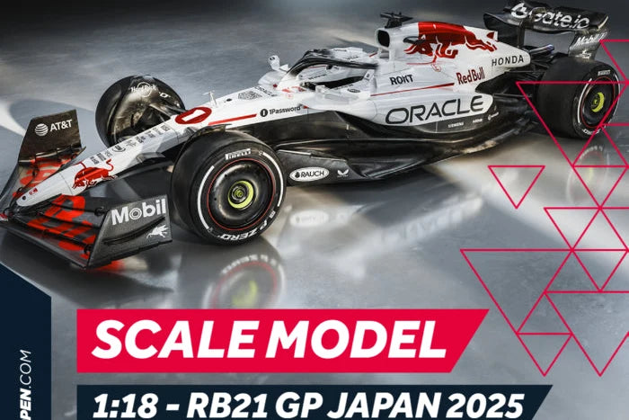 STM Diecast Bburago METAL KIT F1 RB21 Team Oracle Red Bull Racing #1 WINNER Japan GP 2025...