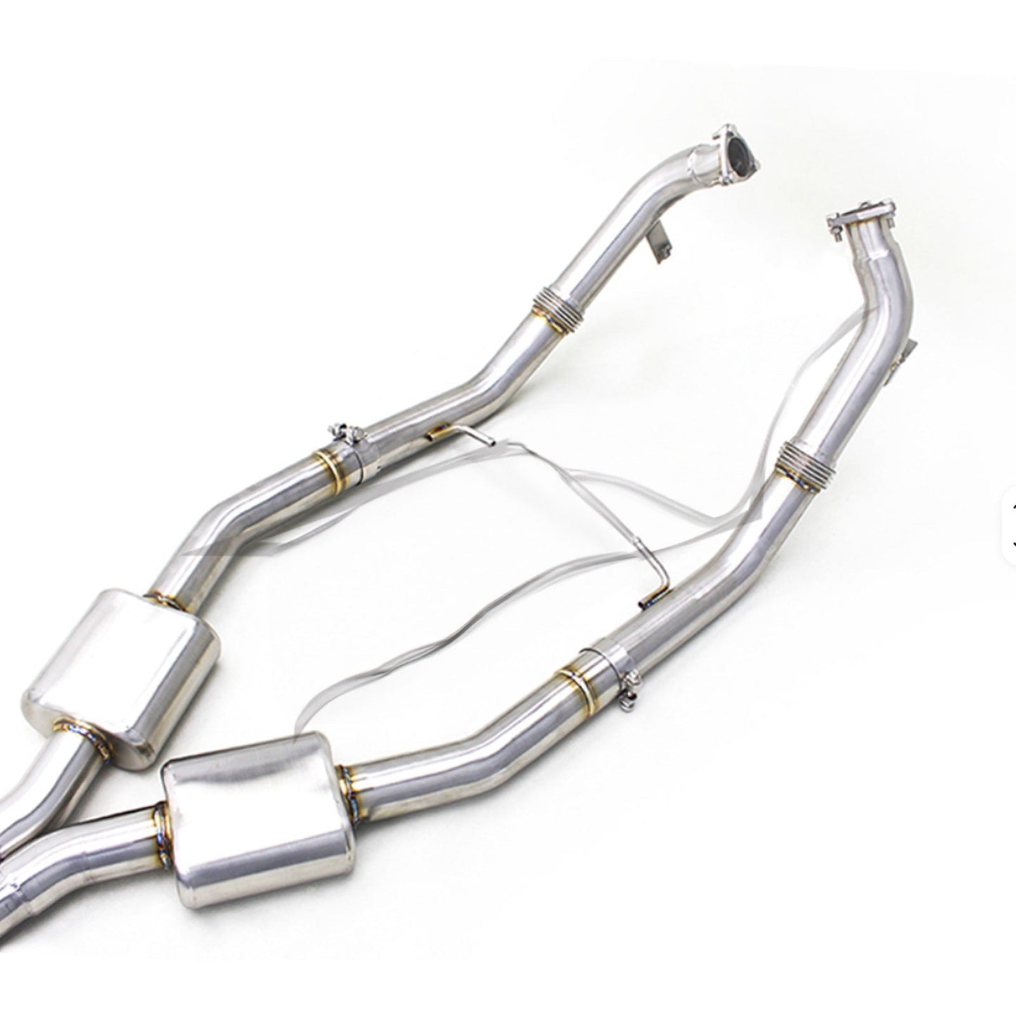 T304 Stainless Valved Catback Exhaust System for Audi Q8 RSQ8 4.0T
