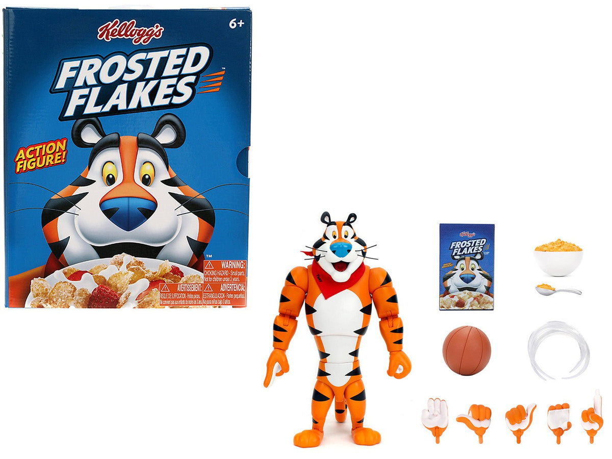 Rapid Vehicles Tony the Tiger 6.75" Moveable Figure with Alternate Hands and Accessories...