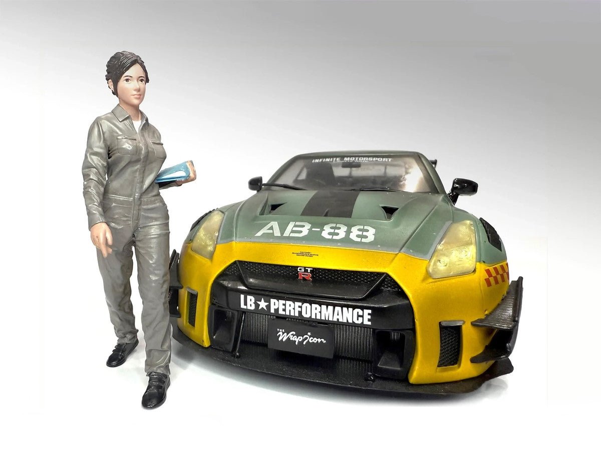Rapid Vehicles "Top Tuners" Figure #2 "Premium" Series for 1/24 Scale Models by American Diorama ...