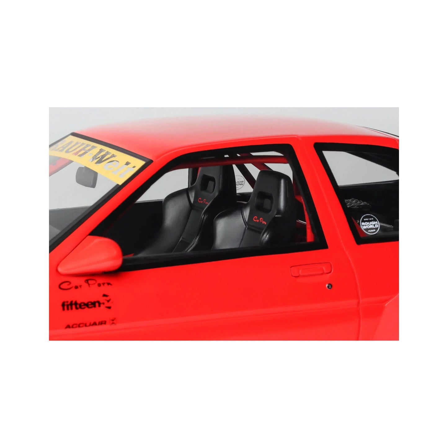 Otto 1986 Toyota Sprinter Trueno (AE86) Widebody Ferrari Rosso Corsa Red 1:18