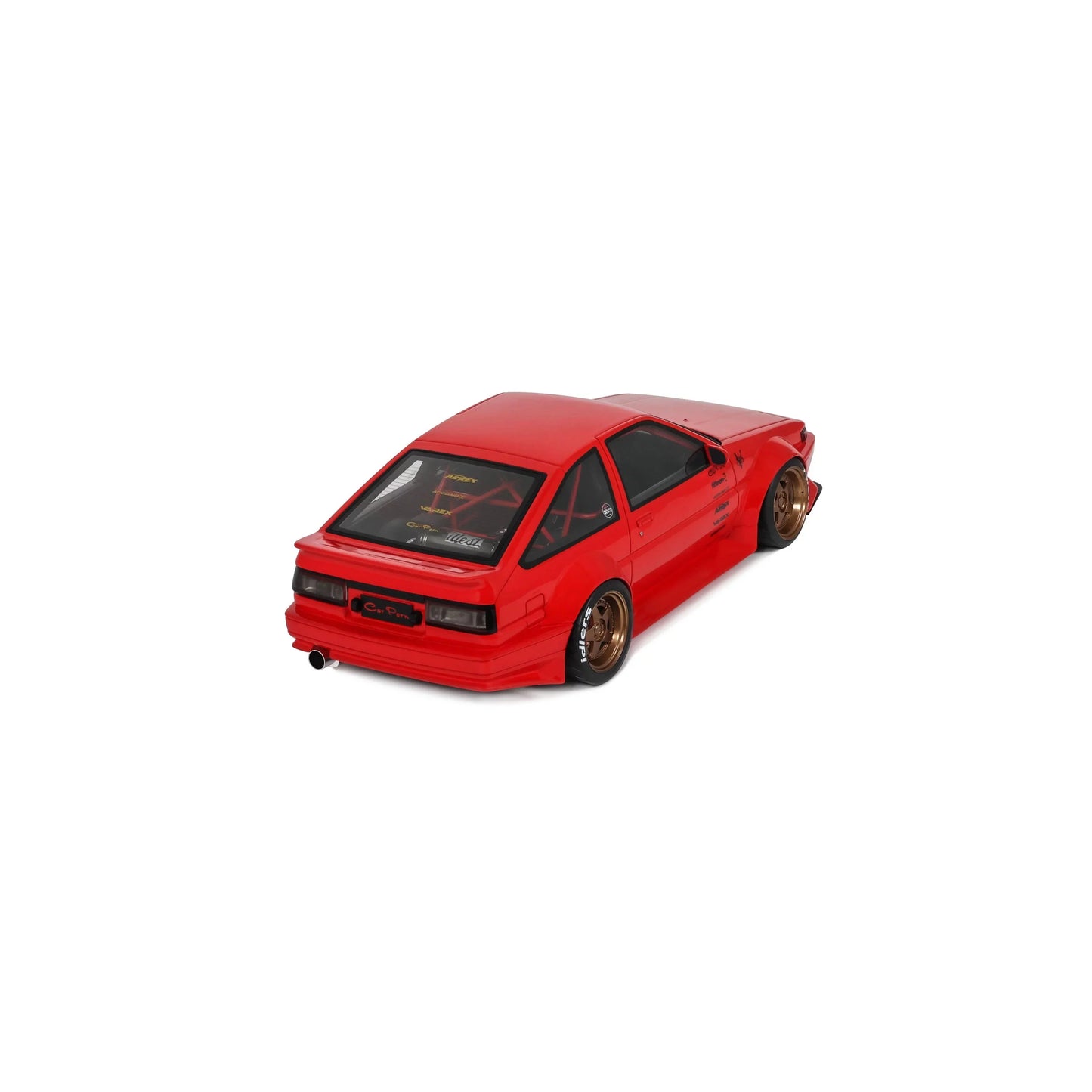 Otto 1986 Toyota Sprinter Trueno (AE86) Widebody Ferrari Rosso Corsa Red 1:18