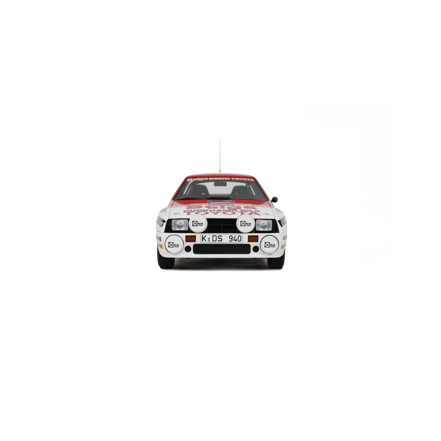 Otto Toyota Celica Twin Cam Haspengouw Rally 1985 White 1:18