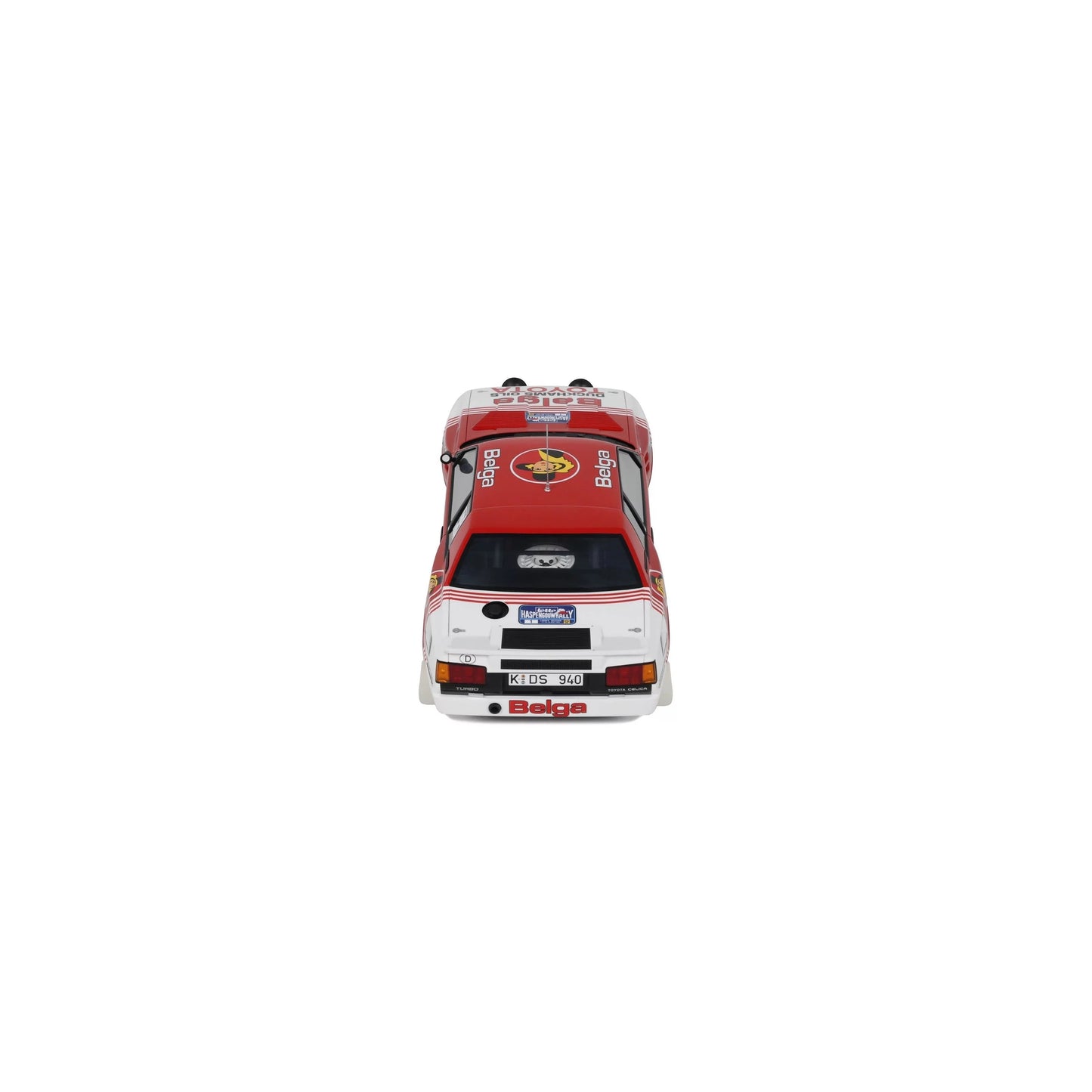 Otto Toyota Celica Twin Cam Haspengouw Rally 1985 White 1:18