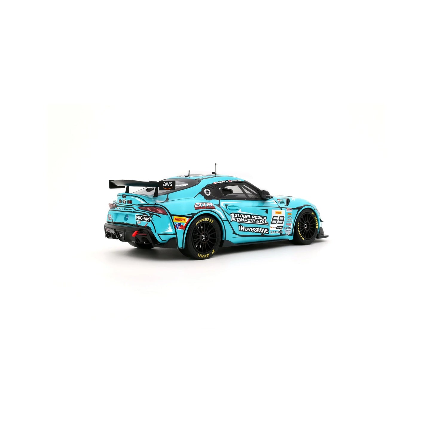 Otto 2025 Toyota Supra GT4 (A90) Evo 2 #69 Blue 1:18
