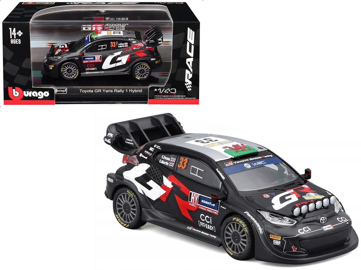 Rapid Vehicles Toyota GR Yaris Rally1 Hybrid #33 Elfyn Evans - Scott Martin "Toyota Gazoo Racing...