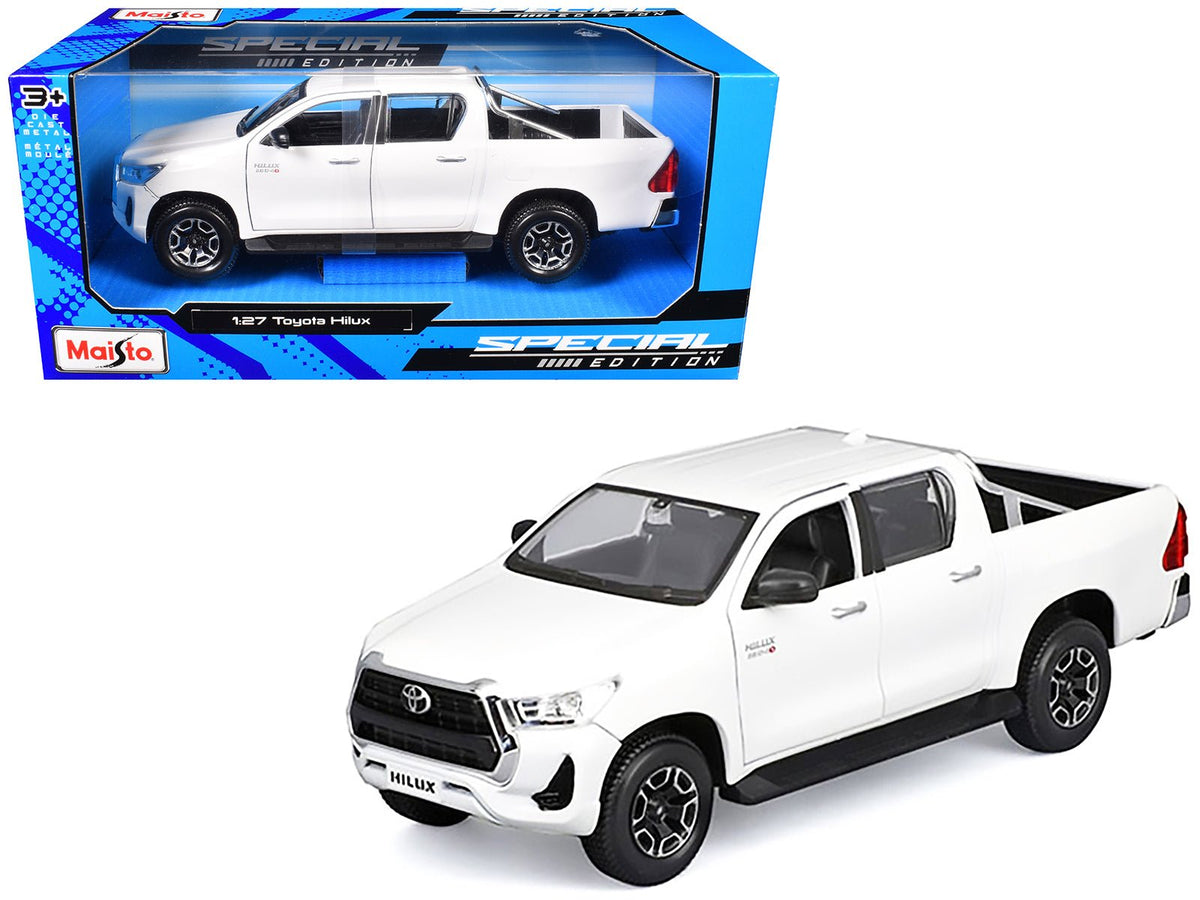 Rapid Vehicles Toyota Hilux Pickup Truck White "Special Edition" Series 1/27 Diecast Model Car by...