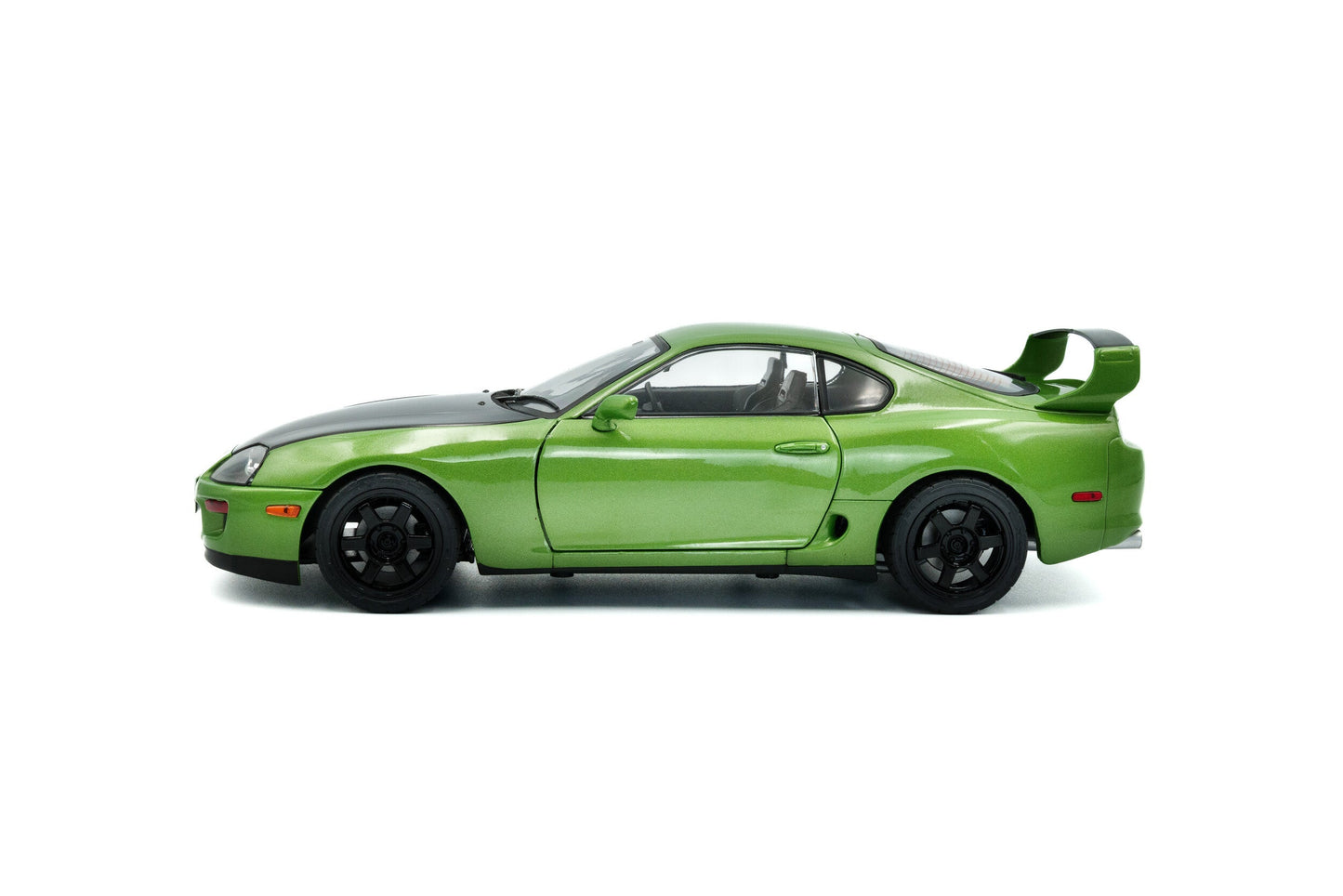 Solido 1993 Toyota Supra MK4 (A80) Green w/ Black Hood RHD 1:18