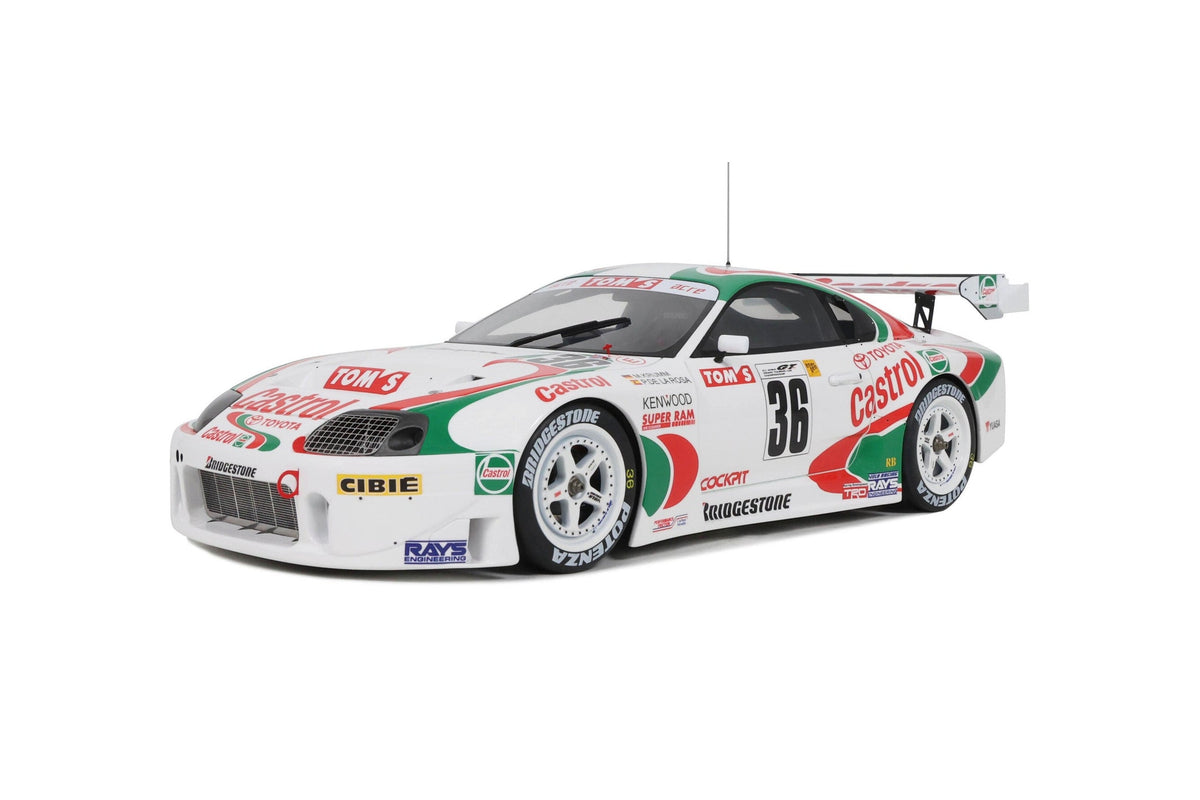 STM Diecast Otto Toyota Supra Racing GR.5 (A80) JGTC Rd 4 Fuji Speedway 1997 #36 White 1:18