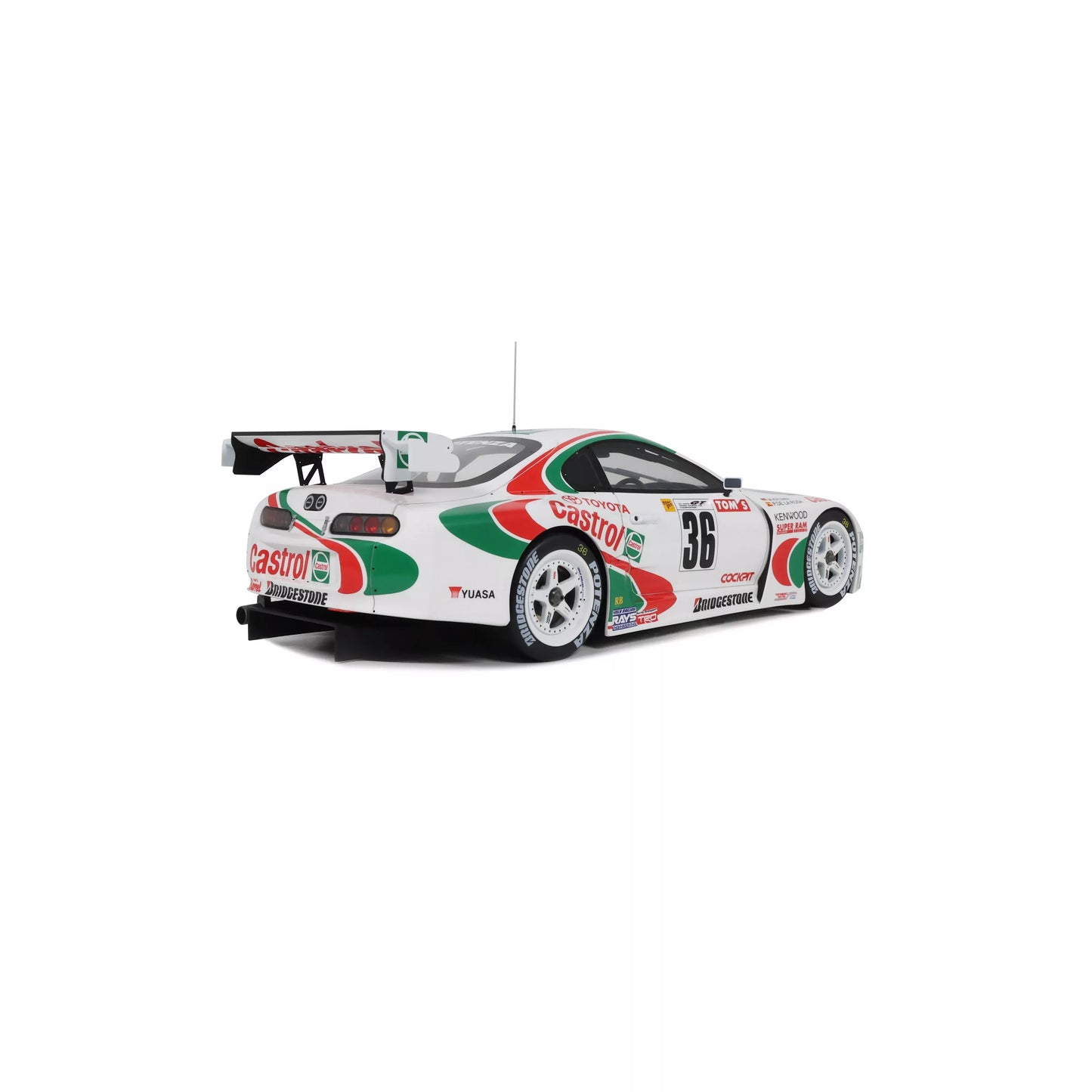 Otto 1997 Toyota Supra Racing GT500 (A80) JGTC No 36 White 1:18