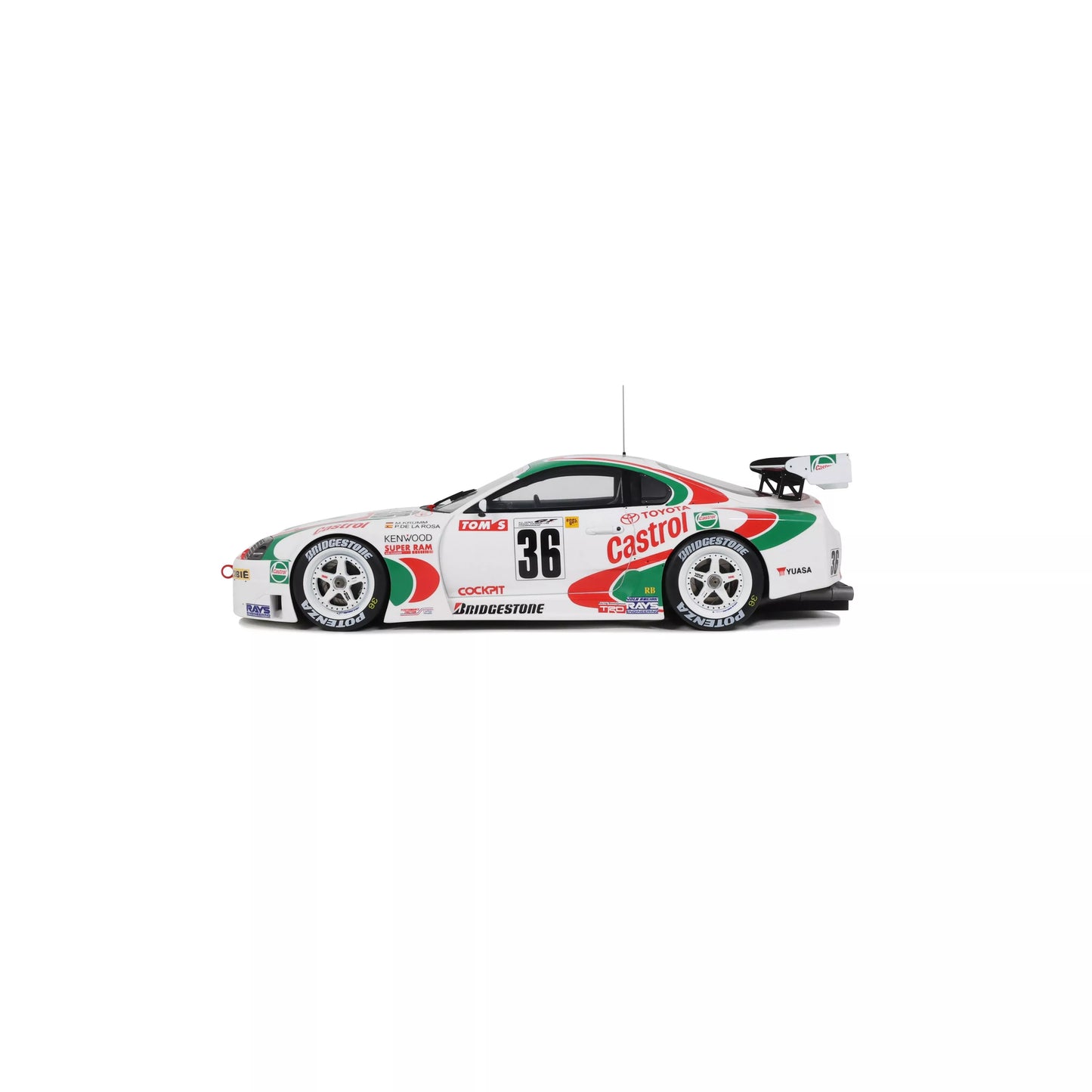 Otto 1997 Toyota Supra Racing GT500 (A80) JGTC No 36 White 1:18