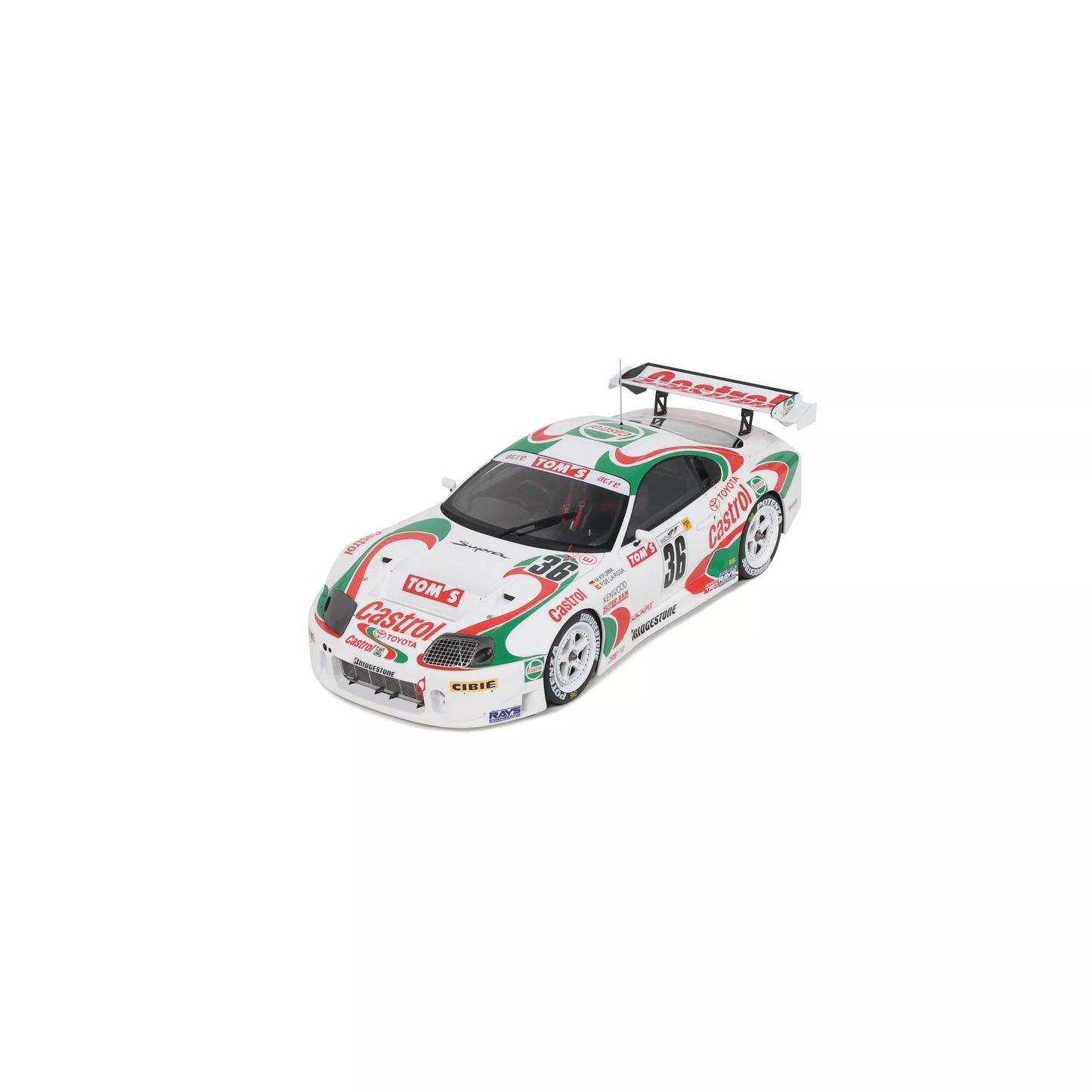 Otto 1997 Toyota Supra Racing GT500 (A80) JGTC No 36 White 1:18