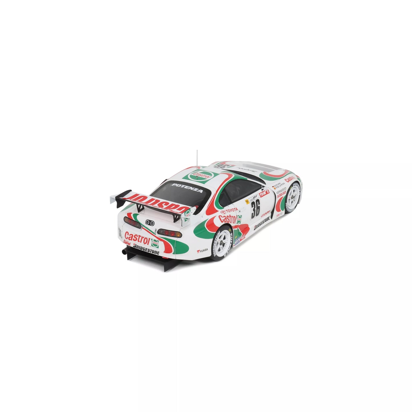 Otto 1997 Toyota Supra Racing GT500 (A80) JGTC No 36 White 1:18