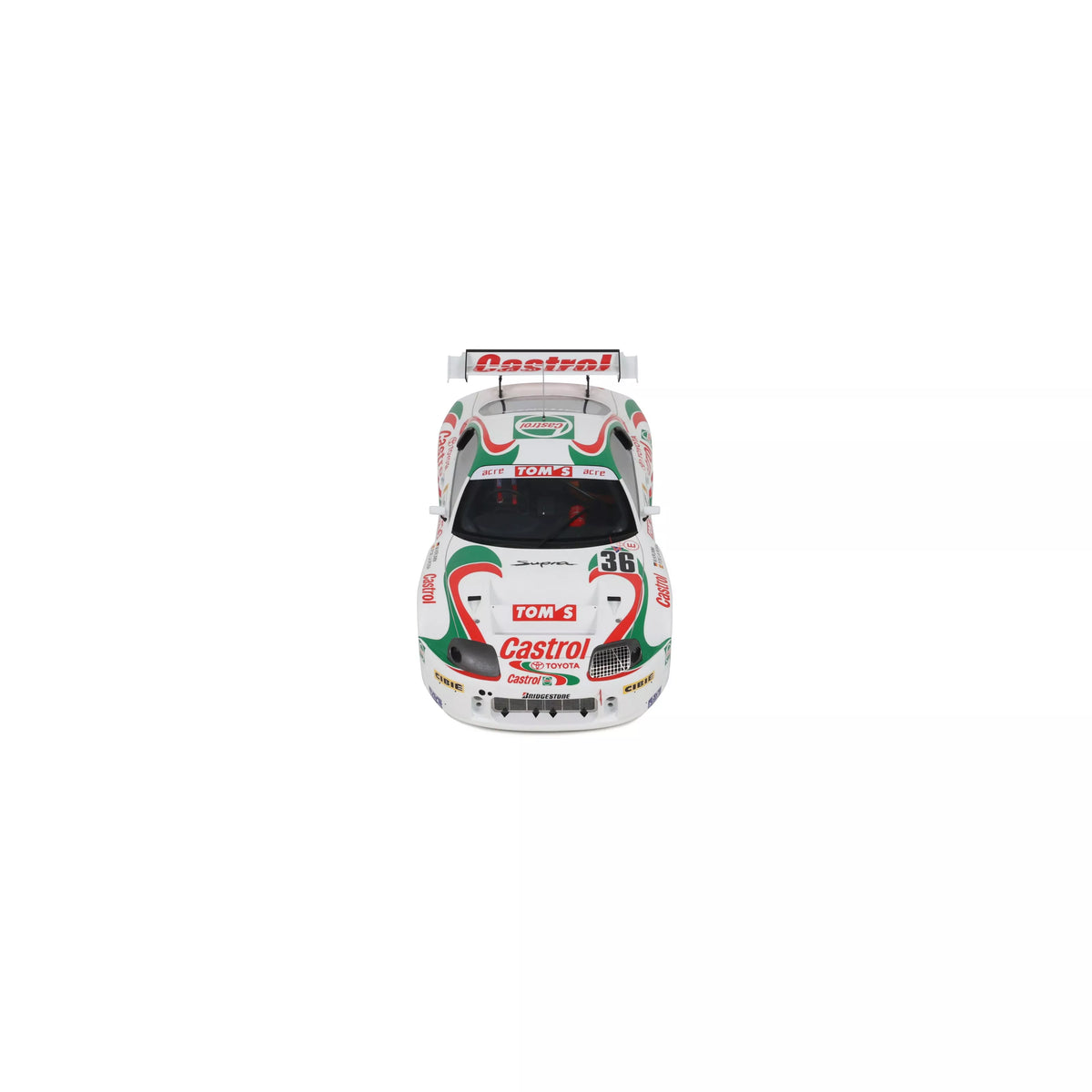 STM Diecast Otto Toyota Supra Racing GR.5 (A80) JGTC Rd 4 Fuji Speedway 1997 #36 White 1:18 - View 8