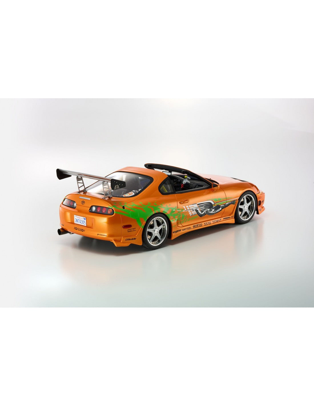 Kyosho 1993 Toyota Supra MK4 (A80) "Fast & the Furious" Orange Pearl 1:12