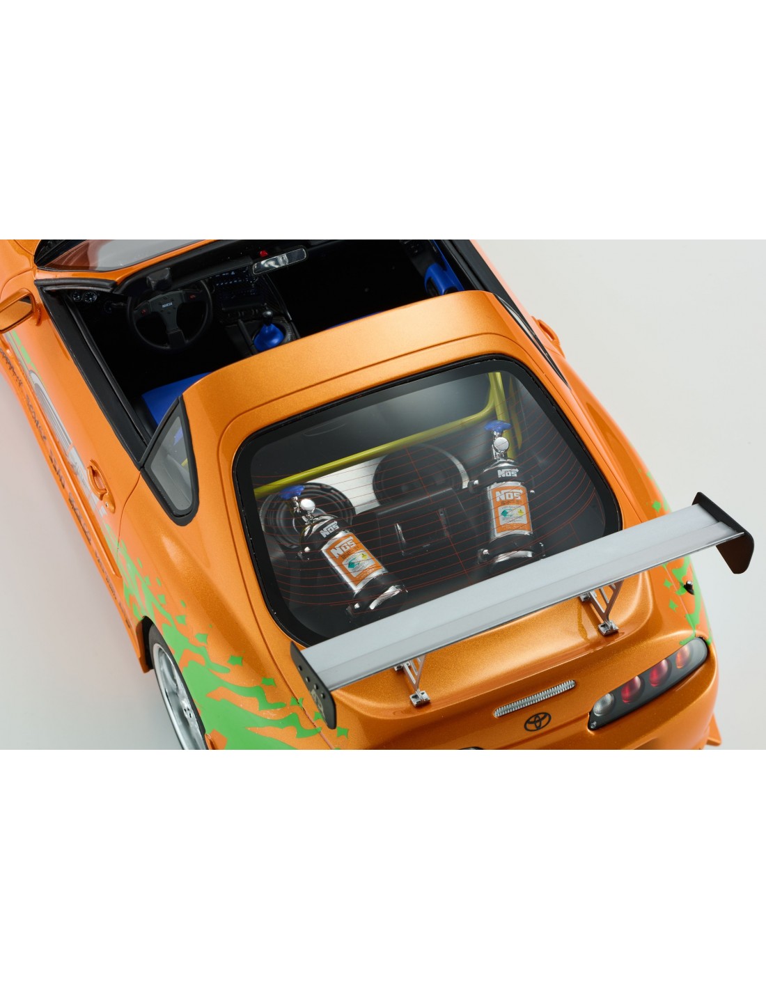 Kyosho 1993 Toyota Supra MK4 (A80) "Fast & the Furious" Orange Pearl 1:12