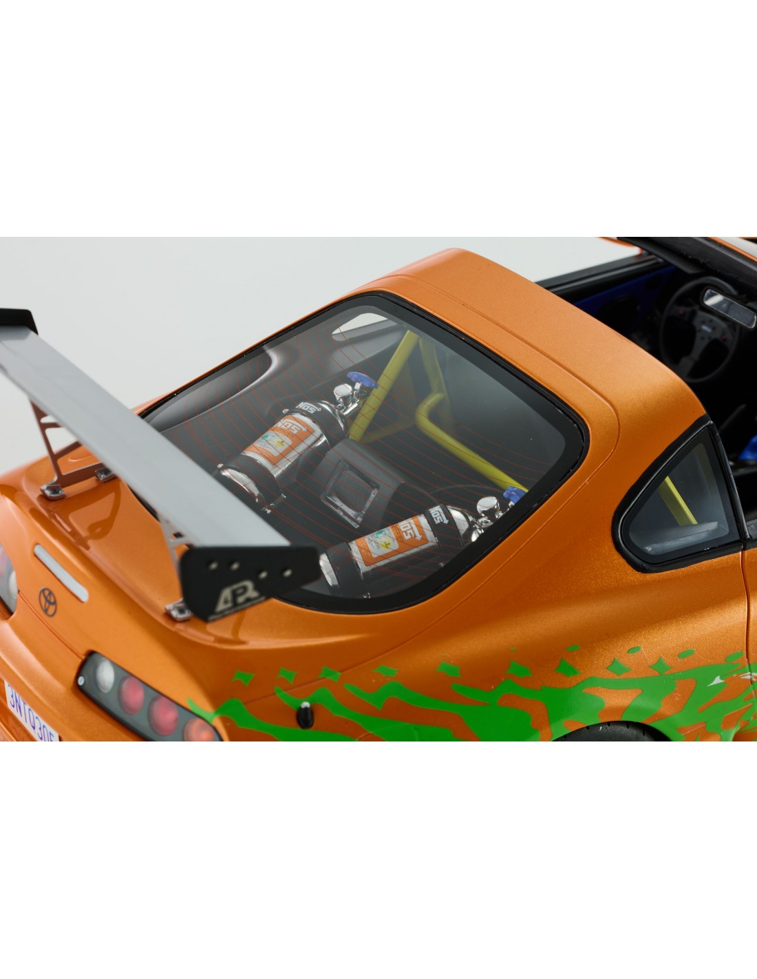 Kyosho 1993 Toyota Supra MK4 (A80) "Fast & the Furious" Orange Pearl 1:12