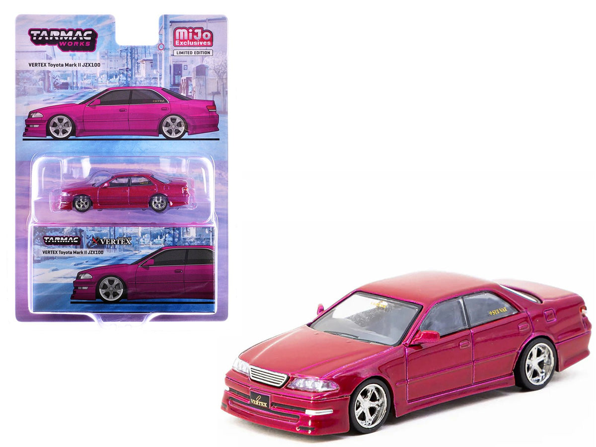 Rapid Vehicles Toyota Vertex Mark II JZX100 RHD (Right Hand Drive) Hot Pink Metallic "Global64"...