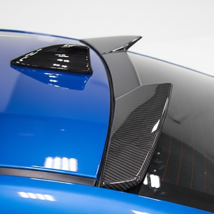 JDMuscle [15-21 WRX/STI] V3 Carbon Fiber Roof Spoiler