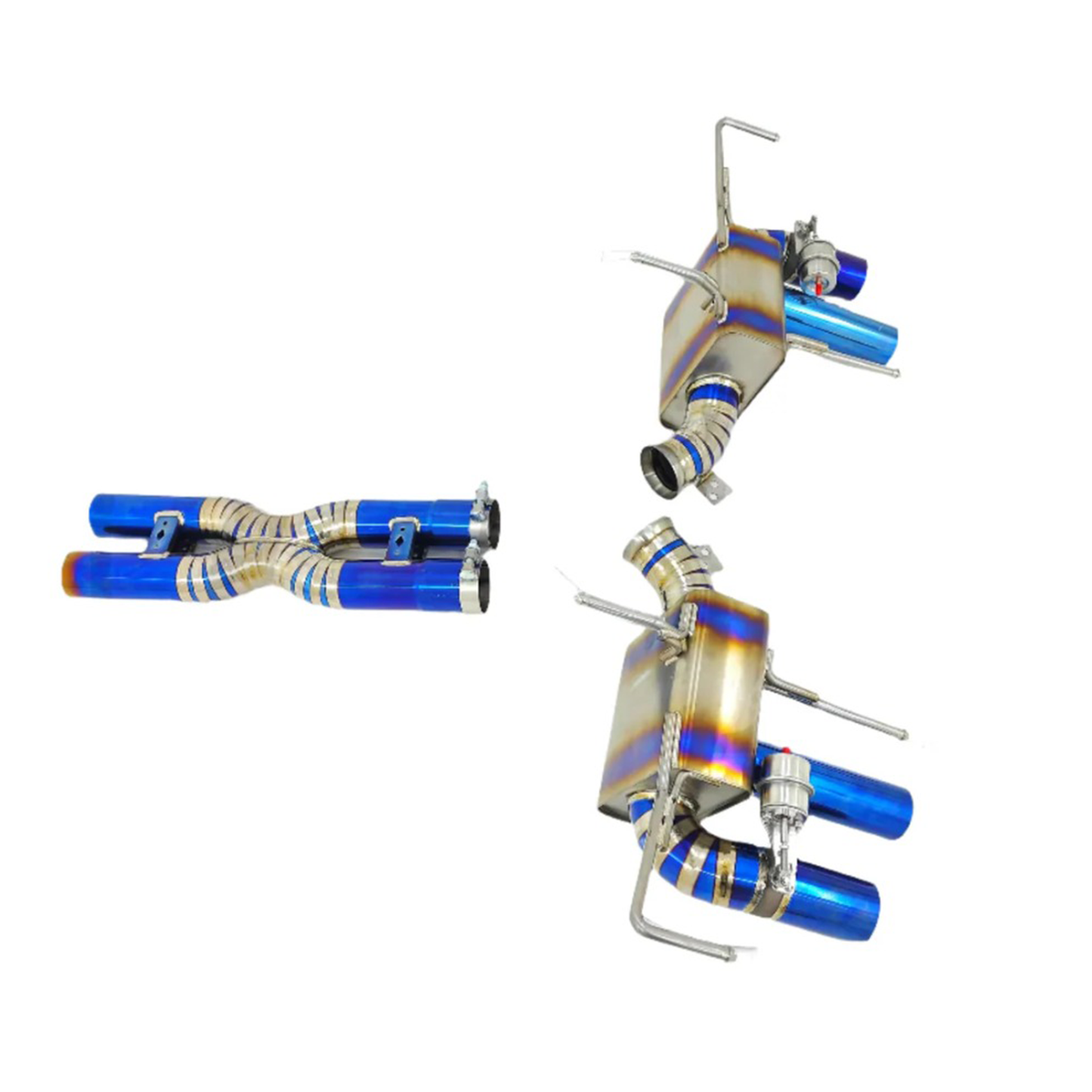 Titanium Valved Catback Exhaust for Ferrari F12 Berlinetta