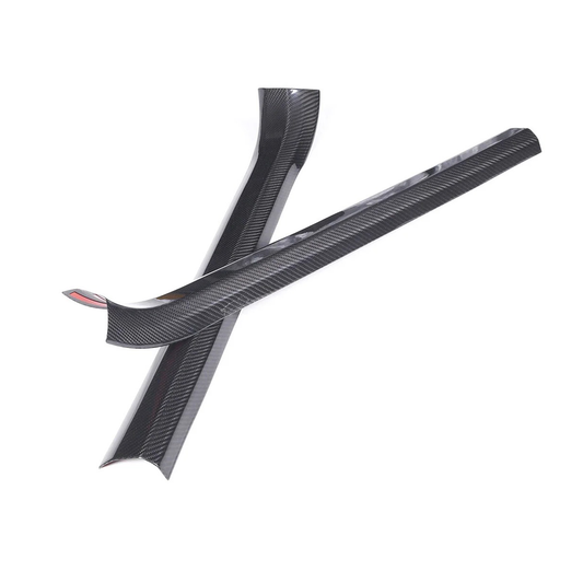 Carbon Fiber Interior Door Sill Trim Cover for Chevrolet Corvette C7