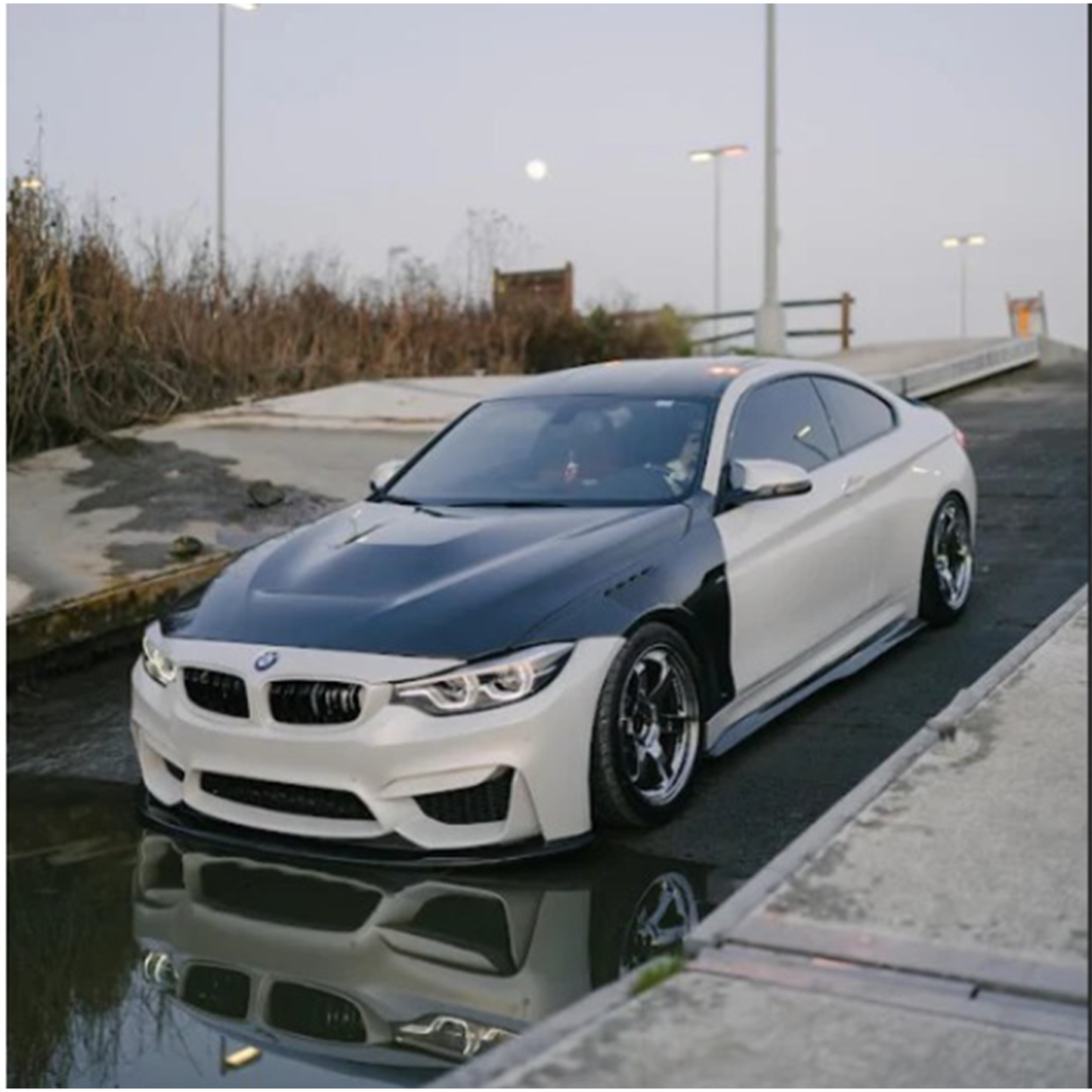 Carbon Fiber Front Lip V3 for BMW F80 M3 F82 F83 M4