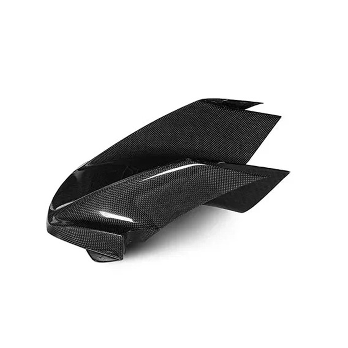 Carbon Fiber Lower Front Bumper Center Trim for Ferrari SF90