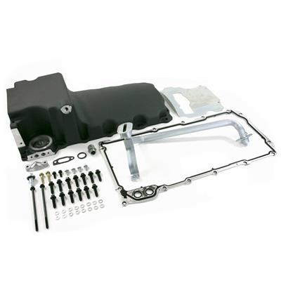 Top Street Performance LS Aluminum Rear Sump Retrofit Oil Pans - 81074BK